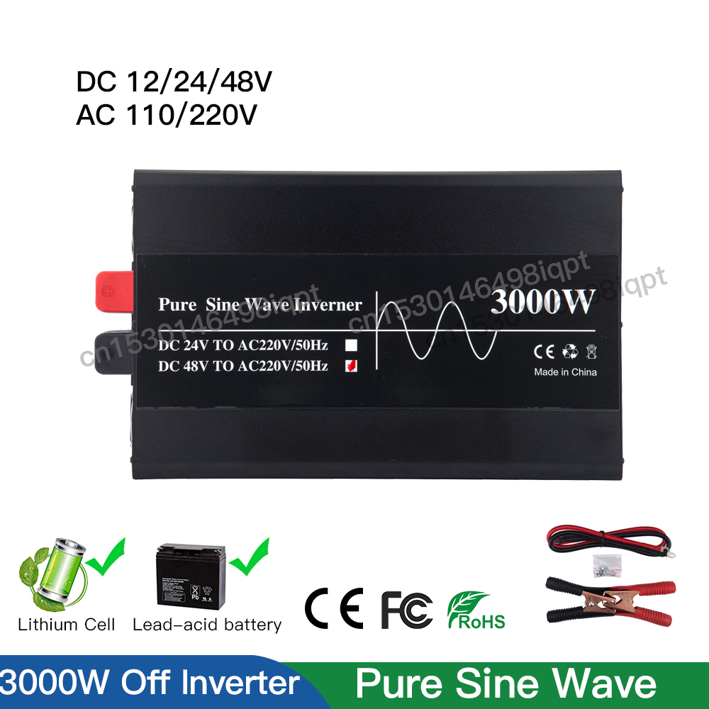 Lifepo4 Solar Inverter 24V 3000W - 3000 Вт 12 В 24 в