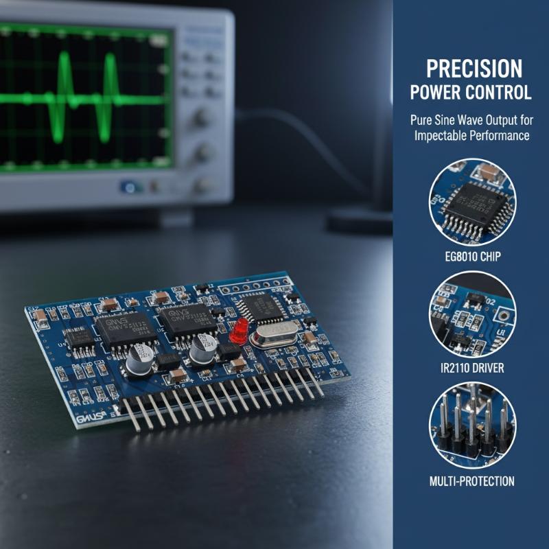 Egs002 Pure Sine Wave Inverter Driver Board - Плата управления инвертором чистого синусоидального тока