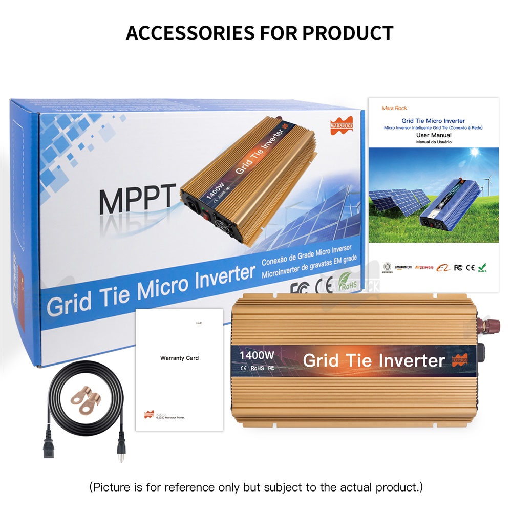Сетевой микроинвертор для солн – обзор и цена Micro Inverter 1400W Solar Grid Tie