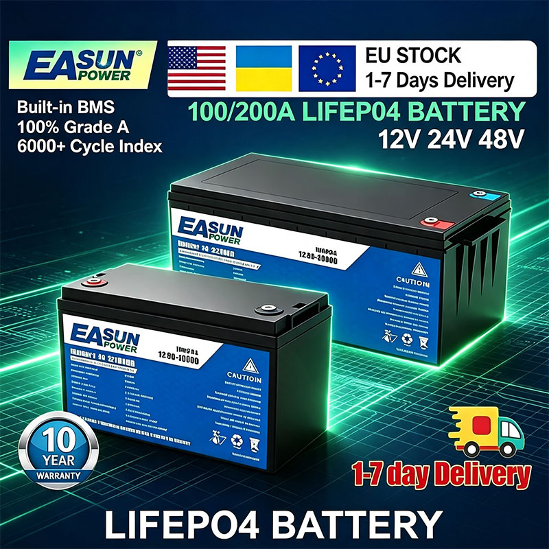 Аккумулятор EASUN POWER LiFePO – обзор и цена Grid Tie Inverter Limiter 2000W