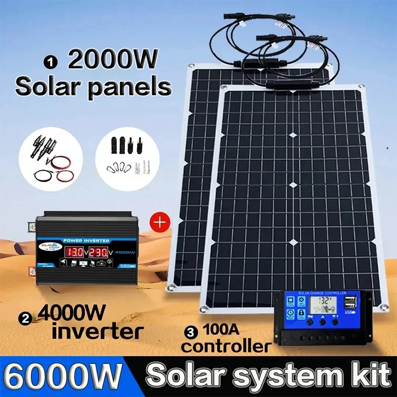 Универсальный солнечный компле – обзор и цена Grid Tie Inverter Limiter 2000W