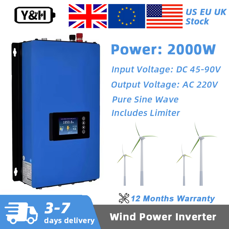 Инвертор Y&H 2000W MPPT для ве – обзор и цена Grid Tie Inverter Limiter 2000W
