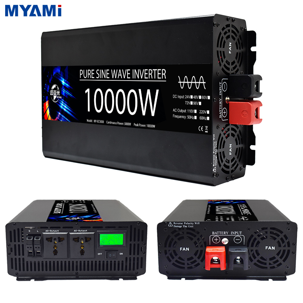 Инвертор MYAMi 5000W 4000W 300 – обзор и цена Pure Sine Wave Inverter 5000W 48V 220V