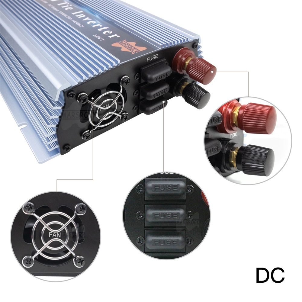 Сетевой микроинвертор для солн – обзор и цена Micro Inverter 1400W Solar Grid Tie