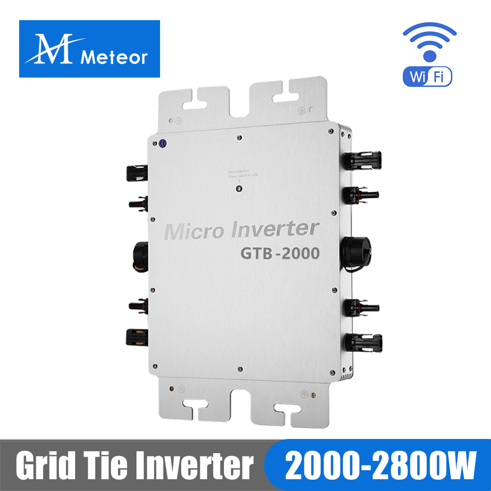 2000 Вт 2400 Вт 2800 Вт микро  – обзор и цена Grid Tie Inverter Limiter 2000W