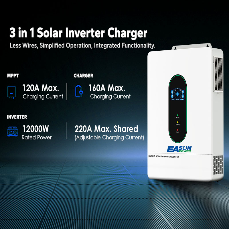 Гибридный солнечный инвертор E – обзор и цена Grid Tie Inverter Limiter 2000W