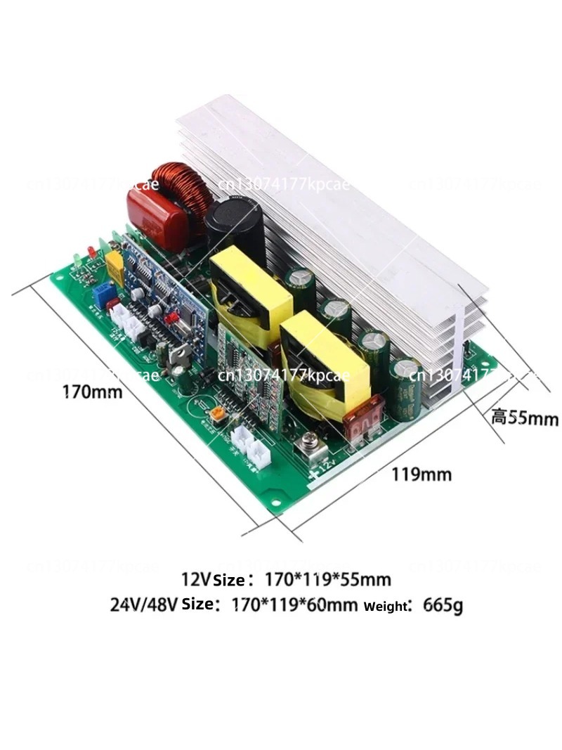 Инвертор с чистой синусоидой 7 – обзор и цена Pure Sine Wave Inverter Board 24V 48V