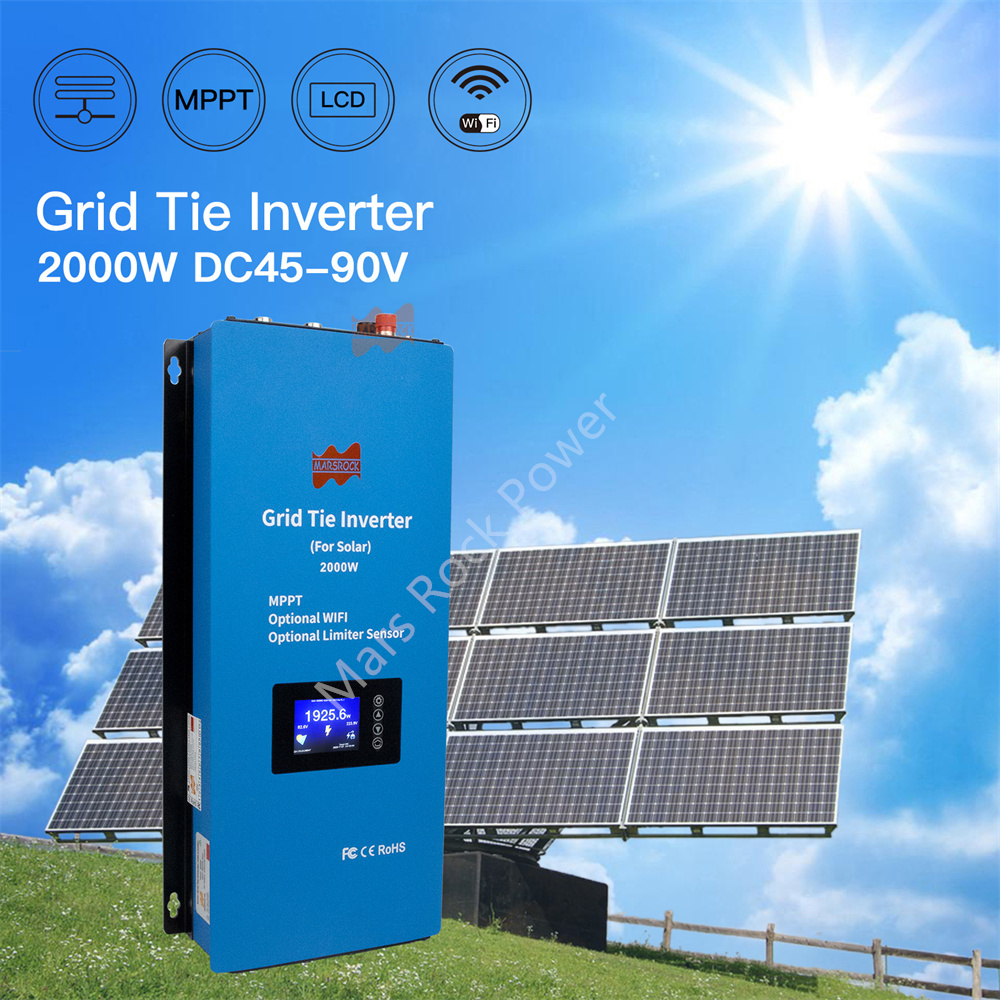Сетевой солнечный инвертор 200 – обзор и цена Grid Tie Inverter Limiter 2000W