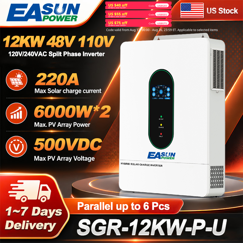 Солнечный инвертор EASUN POWER – обзор и цена Grid Tie Inverter Limiter 2000W
